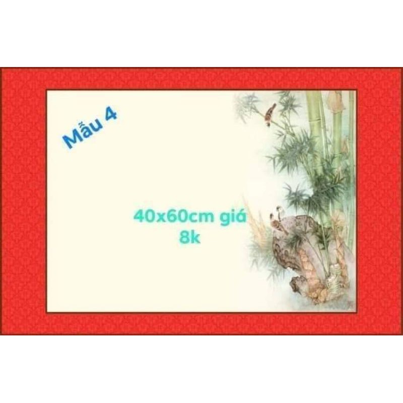 10 tờ Giấy viết thư pháp 40x60cm